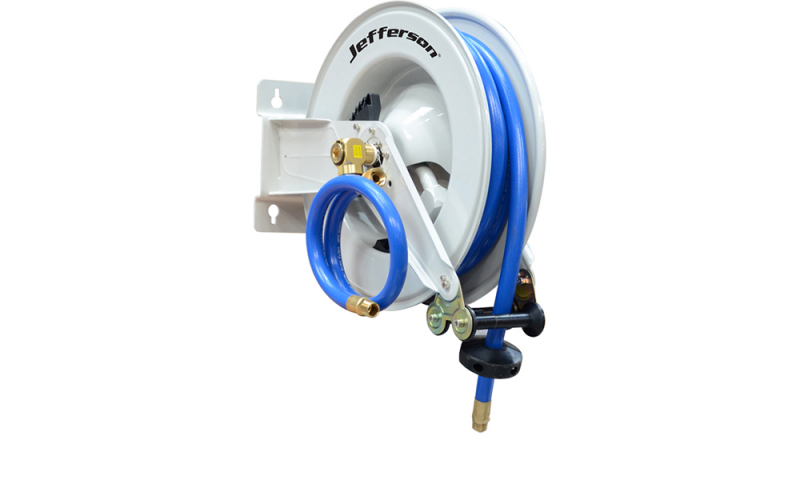 10m 3/4" Industrial Auto Retracting Air Hose Reel