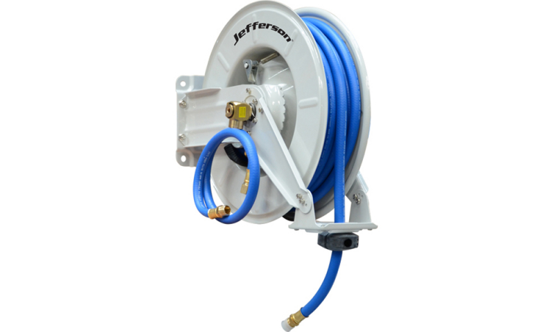 15m 3/8" Industrial Auto Retracting Air Hose Reel