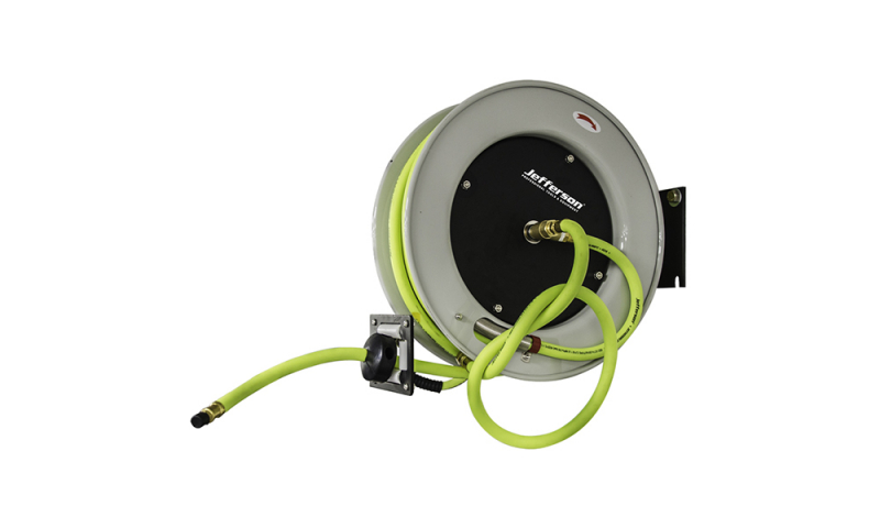 15m Retractable High-Vis Reel Hybrid Hose