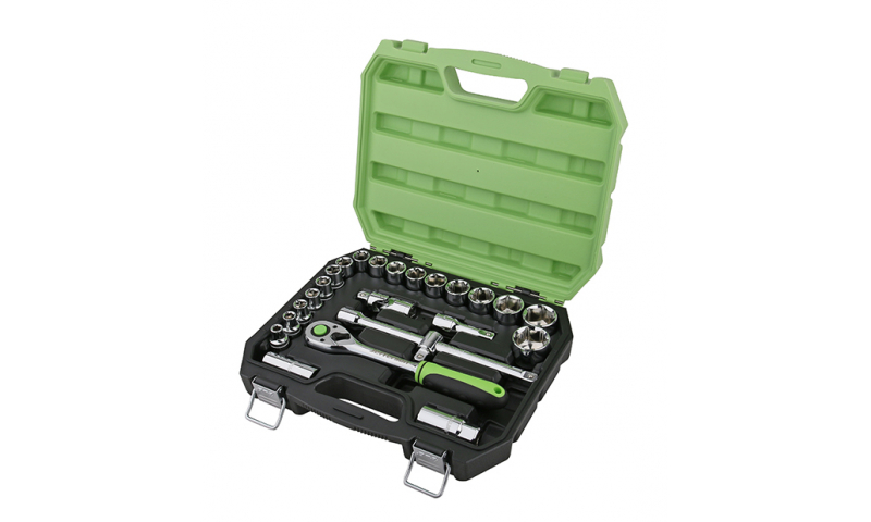 24 Piece 1/2" Drive Socket Set