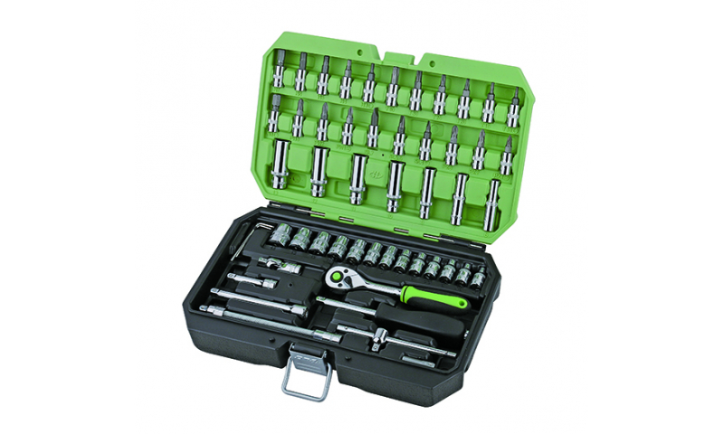 52 Piece 1/4" Drive Socket Set