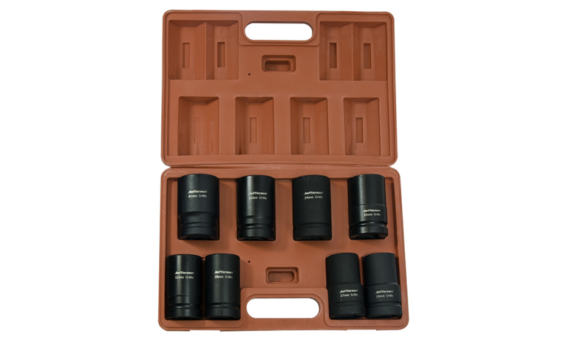 8 Piece 1" Deep Impact Socket Set