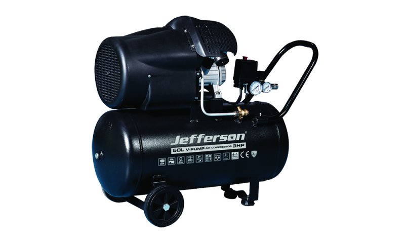 50 Litre 3HP V Pump Compressor (10 Bar)