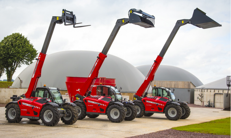 Massey Ferguson TH Series Telehandler Range