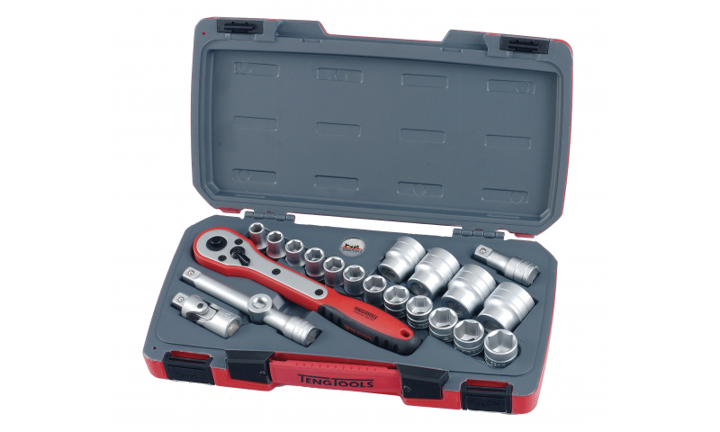 1/2" 21 PIECE DRIVE SOCKET SET