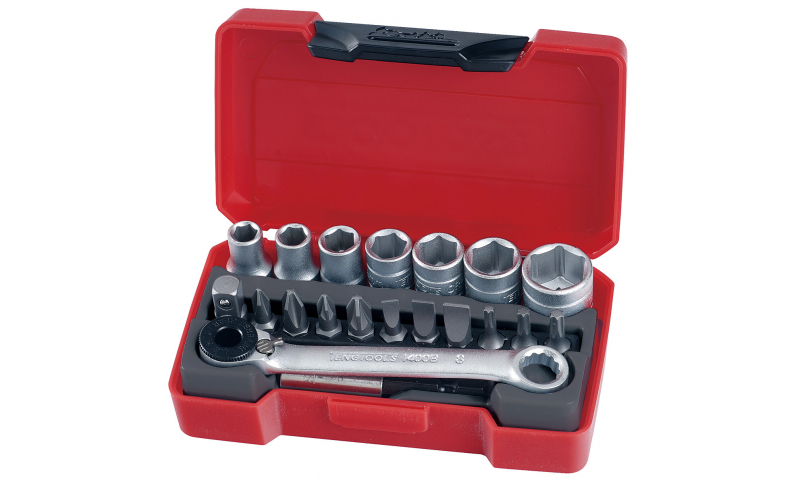 20 PIECE 1/4" DRIVE SOCKET SET