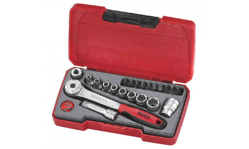 24 PIECE 1/4" DRIVE SOCKET SET