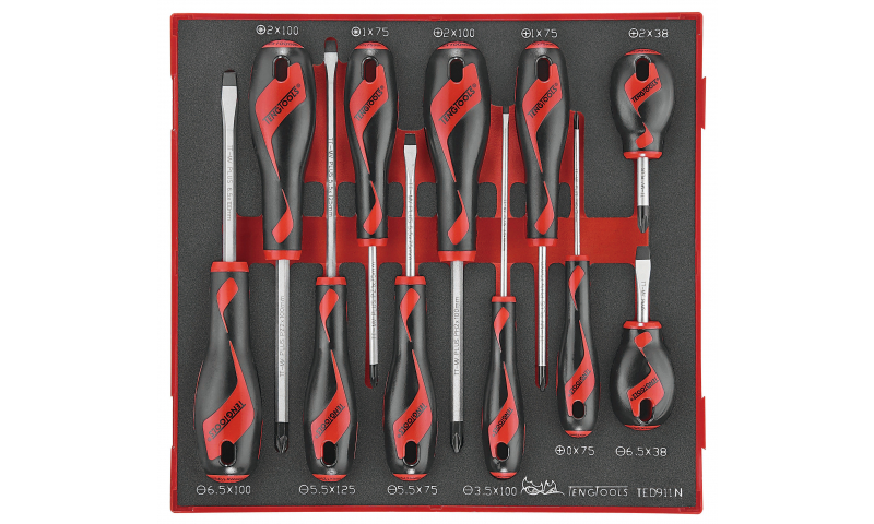 11 PIECE MIXED SCREWDRIVER SET