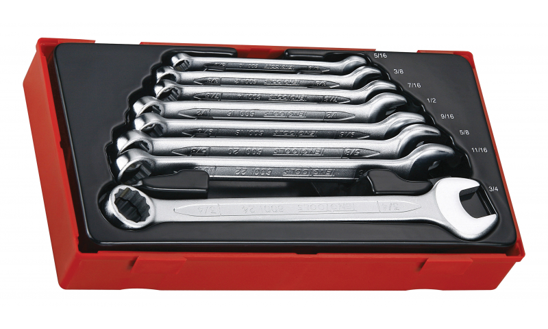 8 PIECE AF COMINATION SPANNER SET