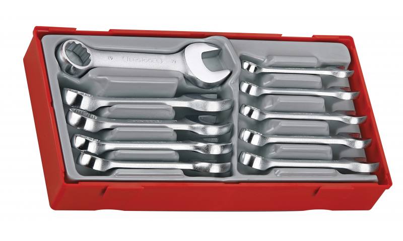 10 PIECE MIDGET COMBINATION SPANNER SET